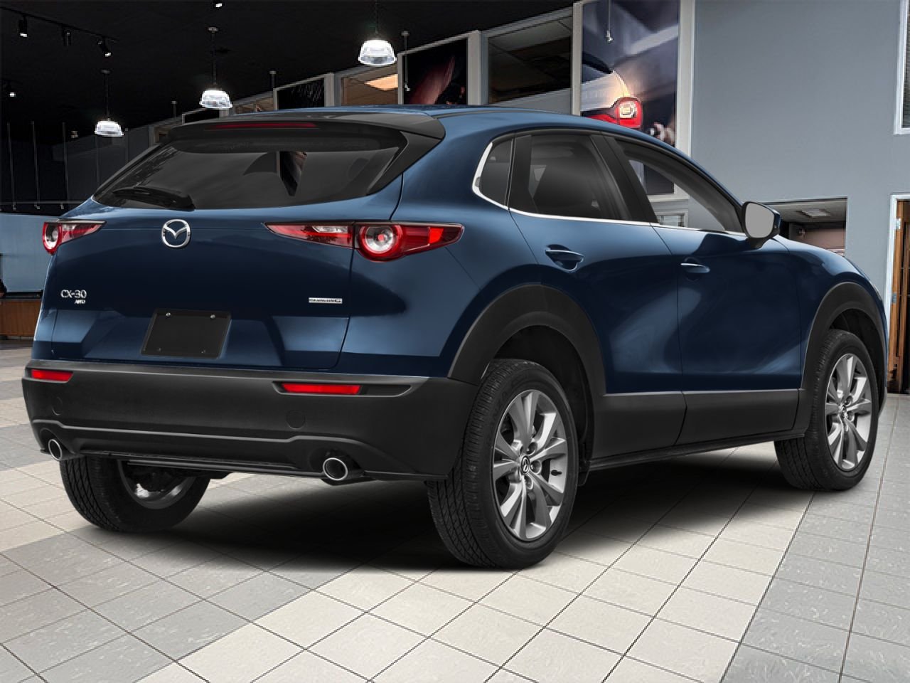 2026 MAZDA CX-30 Deep Crystal Blue Mica Notre-Dame-des-Prairies - photo #2