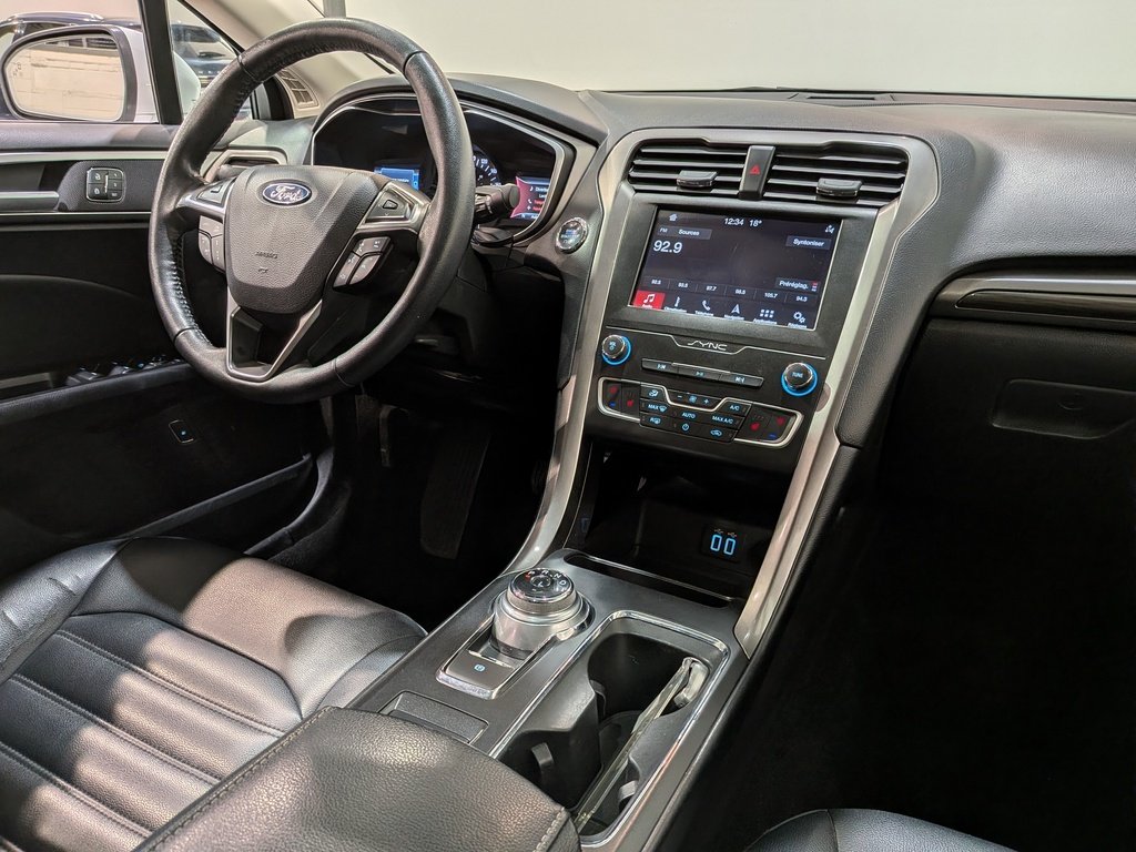 Ford Fusion Hybrid SEL FWD 2019 Blanc Val-David - photo #18