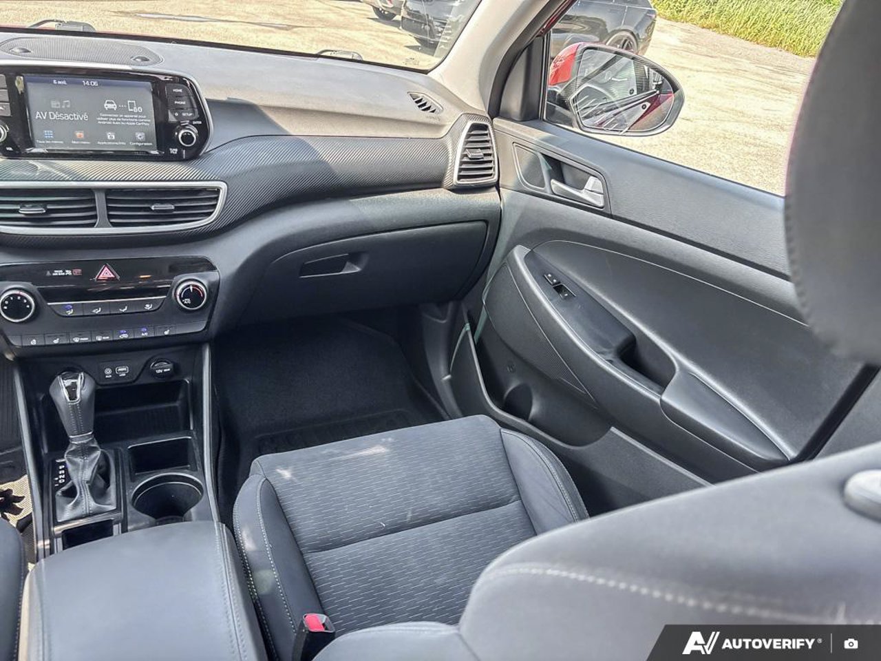 2019 Hyundai Tucson KM8J3CA48KU973097 Red Mirabel - photo #27