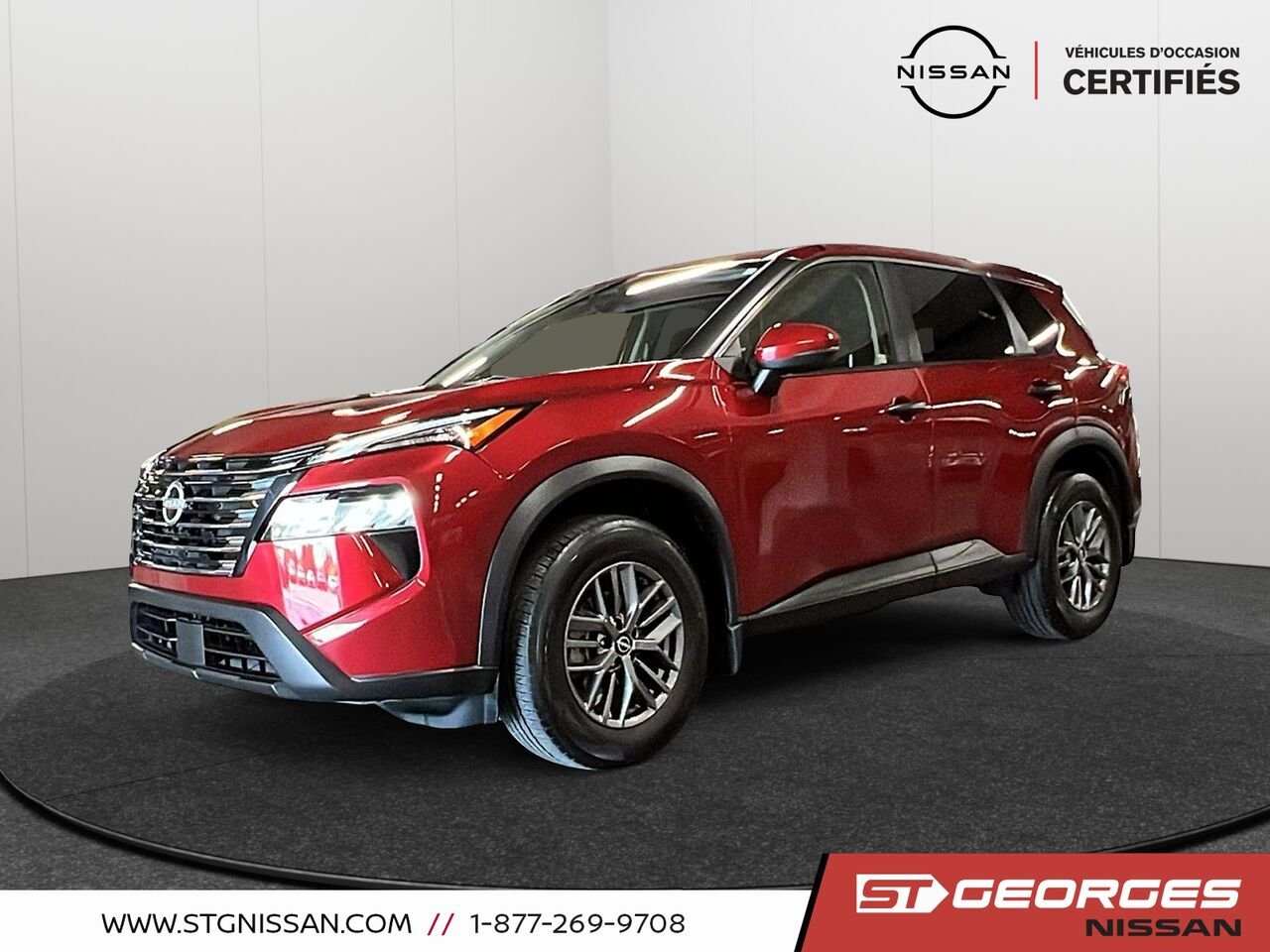 Nissan Rogue 2024 Rouge Saint-Georges - photo #0