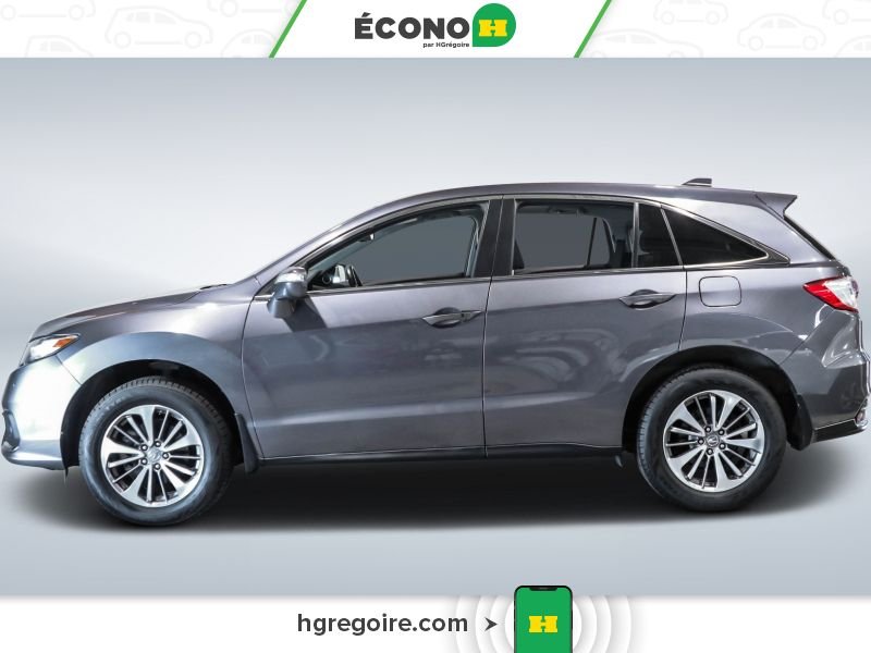 Acura RDX 821569A | ELITE PKG V6 AWD A/C CUIR TOIT MAGS 2017 Gris Laval - photo #4