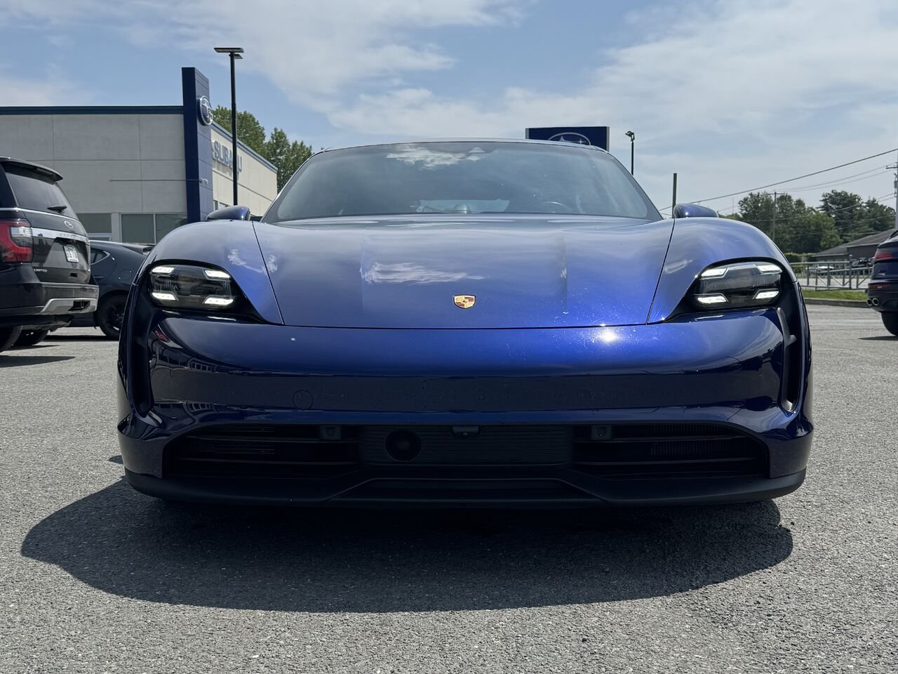 2020 Porsche Taycan 4S Blue Granby - photo #11