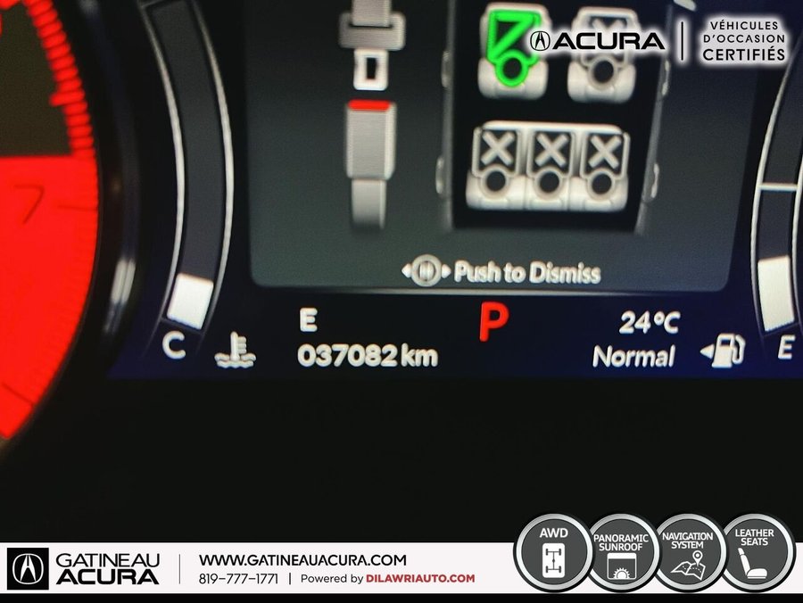 Acura RDX *** UN PROPRIO + CLEAN CARFAX *** 2024 Noir