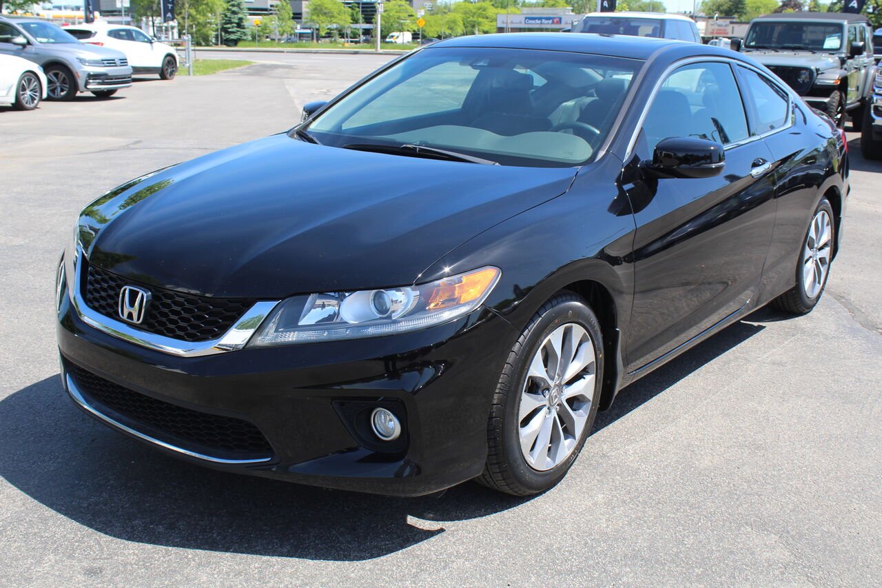 2013 Honda Accord Coupe VIN: 1HGCT1B85DA801943 Black Sainte-Rose - photo #1