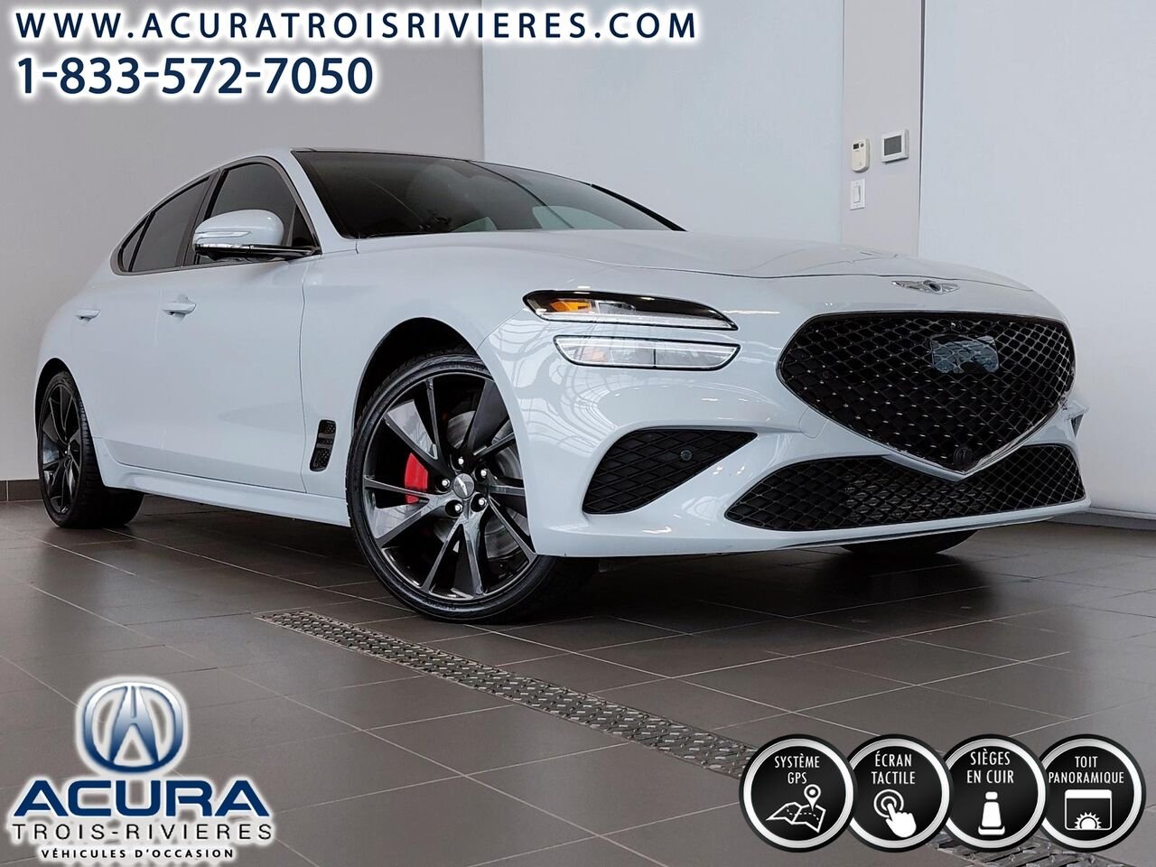Genesis G70 3.3T AWD 2022 Gris Trois-Rivières - photo #0