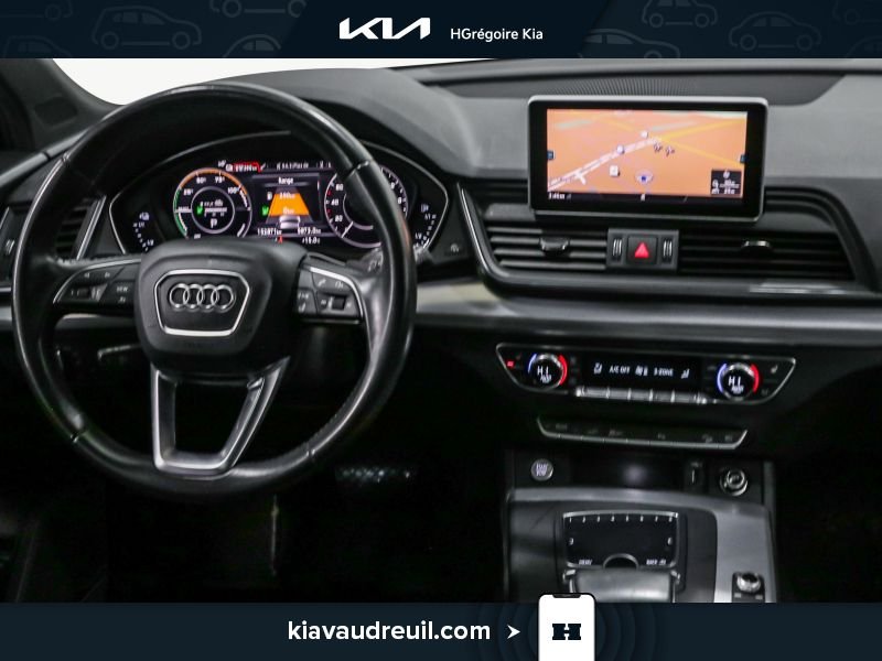 Audi Q5 KP7918 | Technik *** CUIR/ MAGS/ PHEV/ GPS*** 2020 Noir Laval - photo #17
