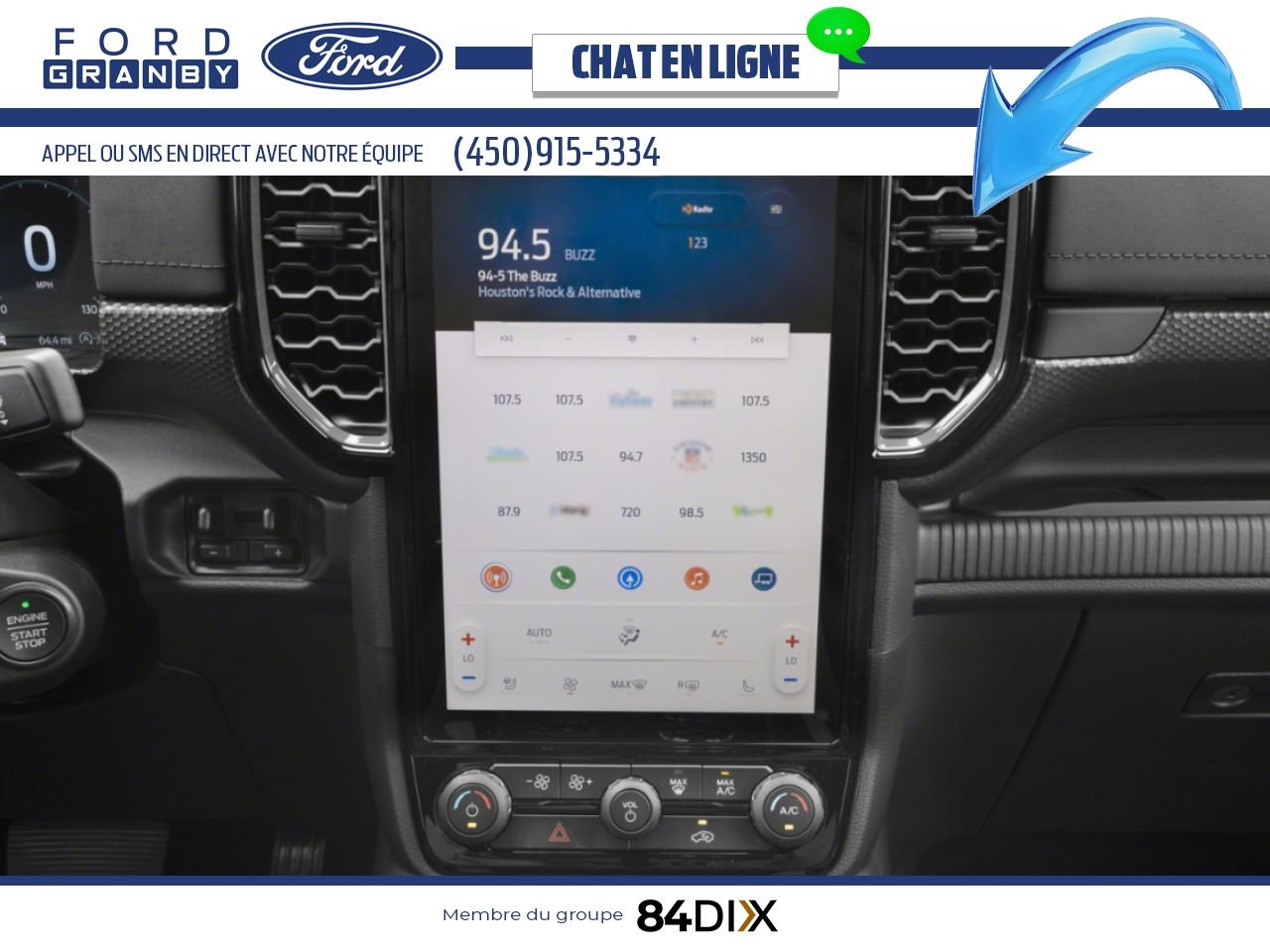 2025 Ford Ranger Shadow Black Granby - photo #7