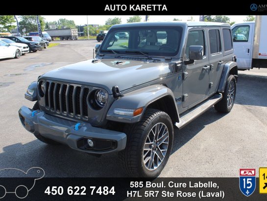 2022 Jeep Wrangler 4xe 2022 Grey