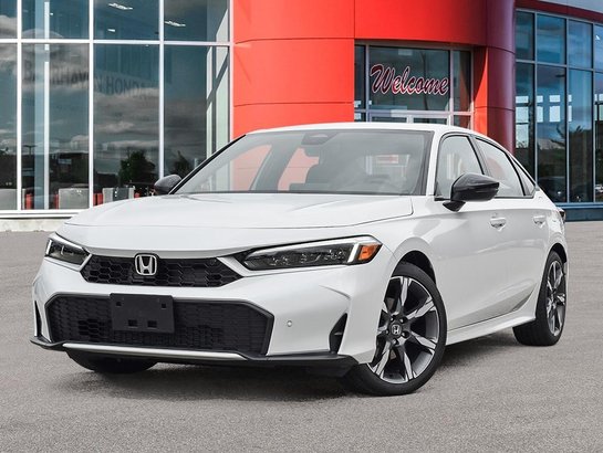 Honda Civic hybride berline 2026 2026 Blanc platine nacré