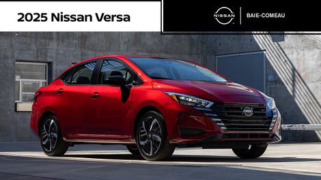 2025 Nissan Versa: More style, more safety