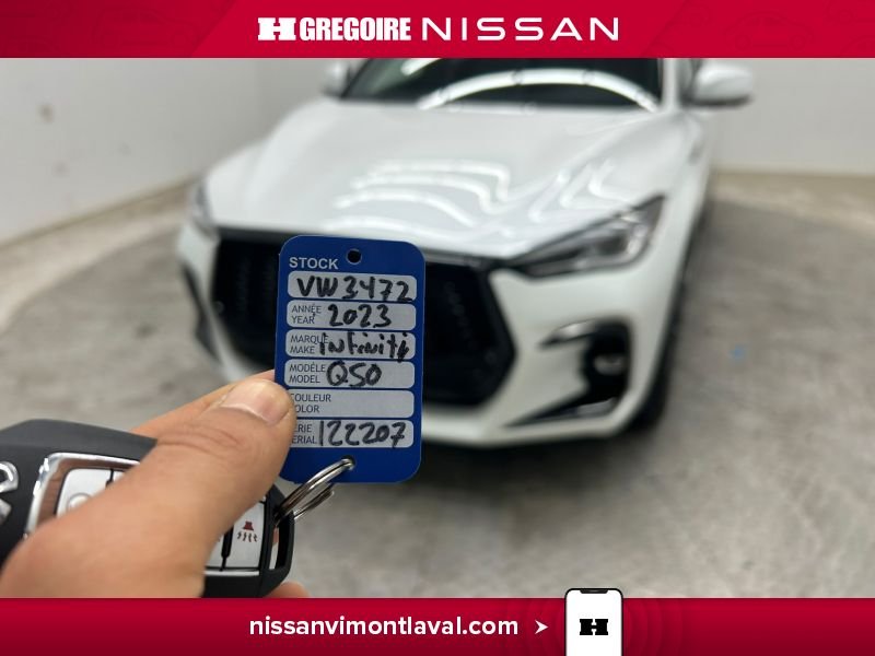 2023 Infiniti QX50 White Laval - photo #22