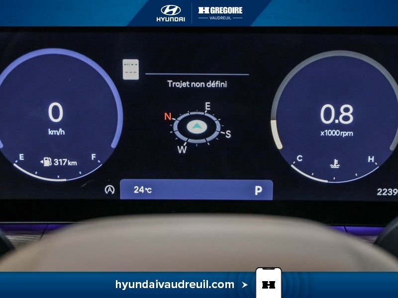 Hyundai Santa Fe YP217 | Luxury | Cuir | Toit Panoramique | 4.49% 2025 Noir Laval - photo #28