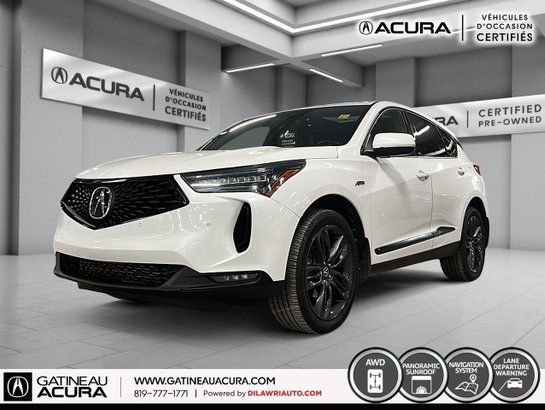 Acura RDX *** UN PROPRIO *** 2023 Blanc