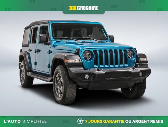 Jeep Wrangler Unlimited 2020 2020 Bleu