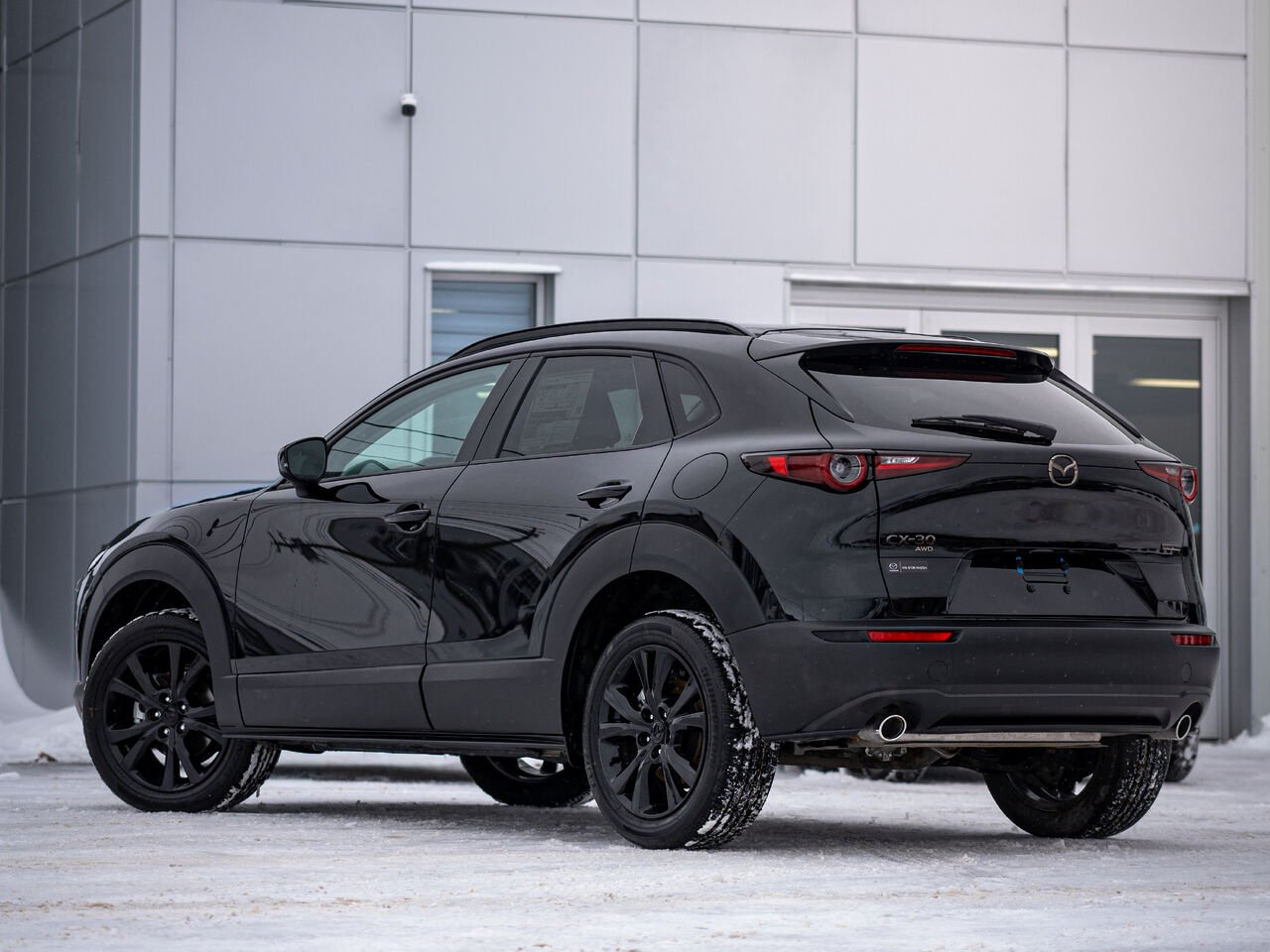MAZDA CX-30 2675 | GT TI avec moteur turbo 2026 Noir de jais mica Val-d'Or - photo #2