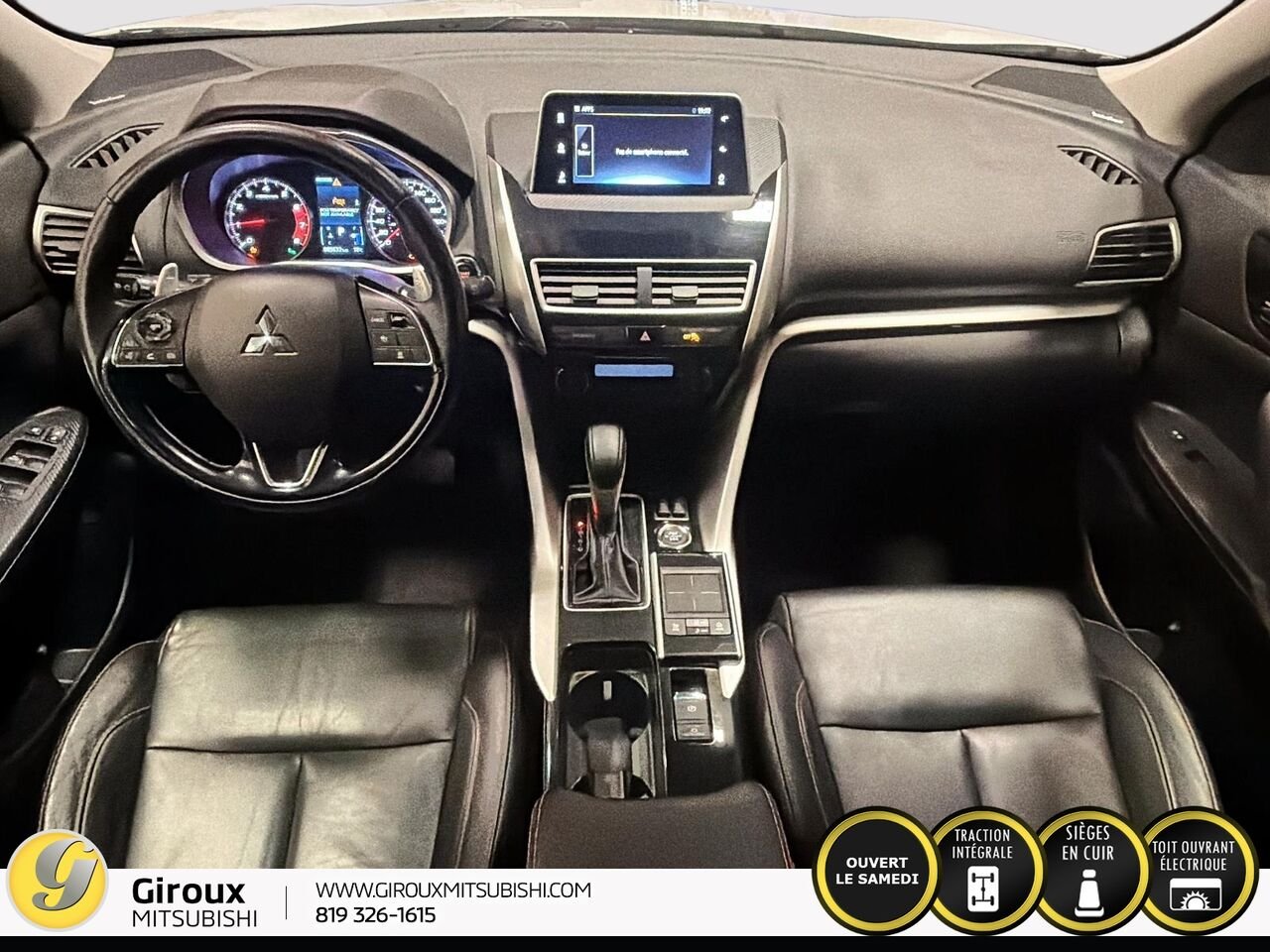 Mitsubishi Eclipse Cross 2019 Blanc Sainte-Agathe-des-Monts - photo #10