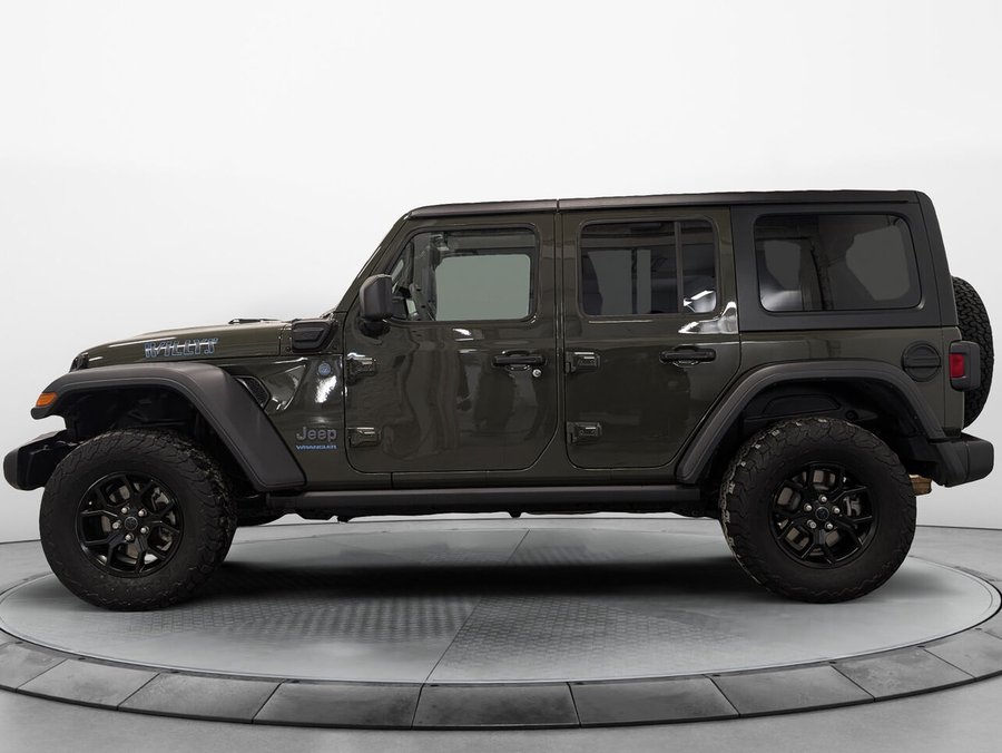 Jeep WRANGLER 2024 JEEP Wrangler4XE 4 door Willys PHEV 2024 Vert