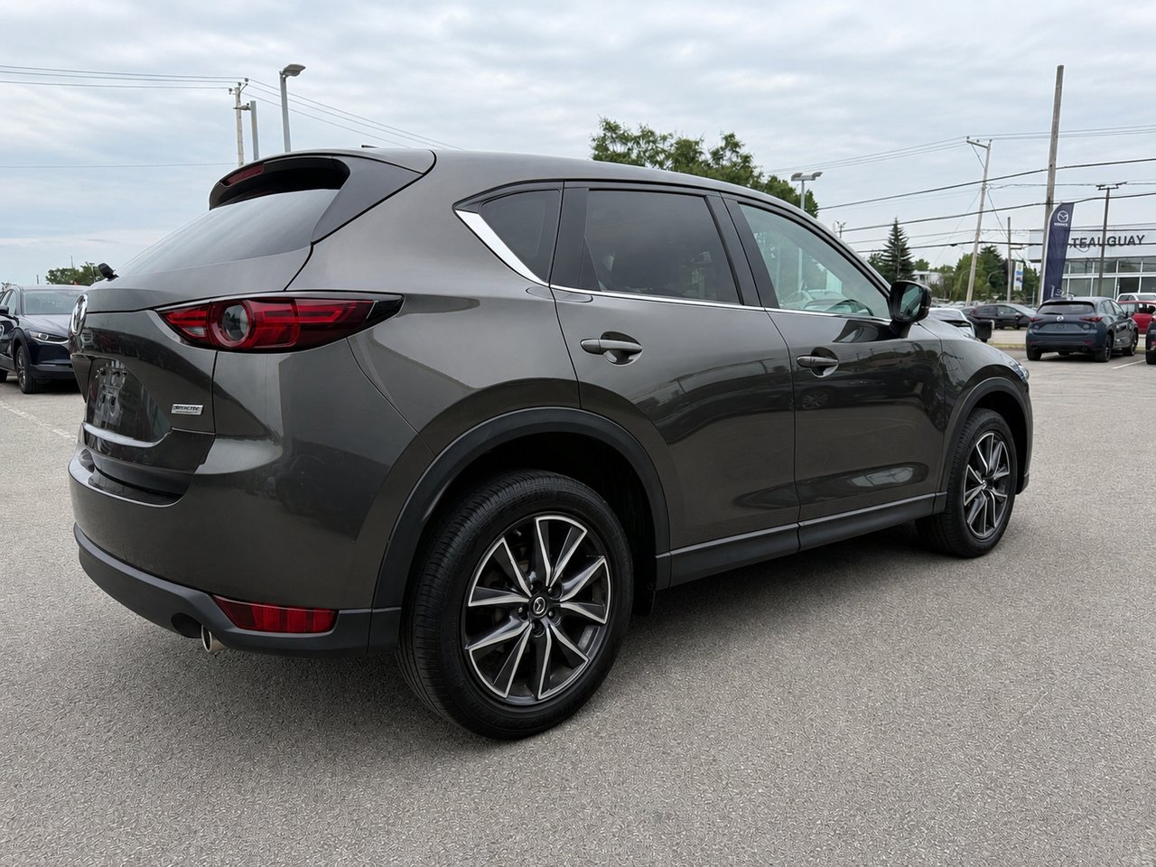 MAZDA CX-5 GT 2018 Gris Châteauguay - photo #4