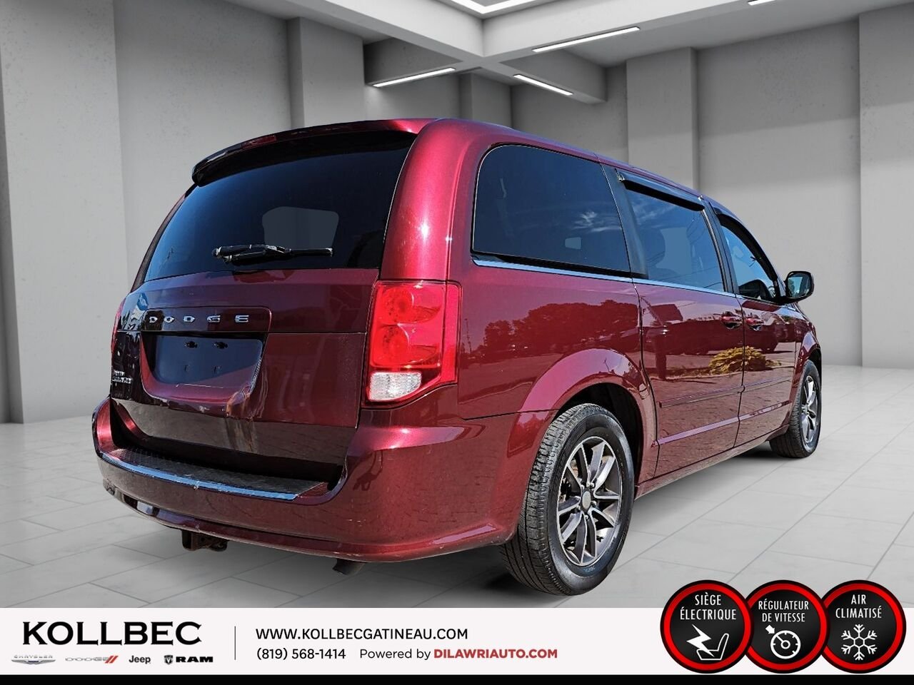 2017 DODGE GRAND CARAVAN SXT Premium Plus Red Ottawa & Gatineau - photo #14