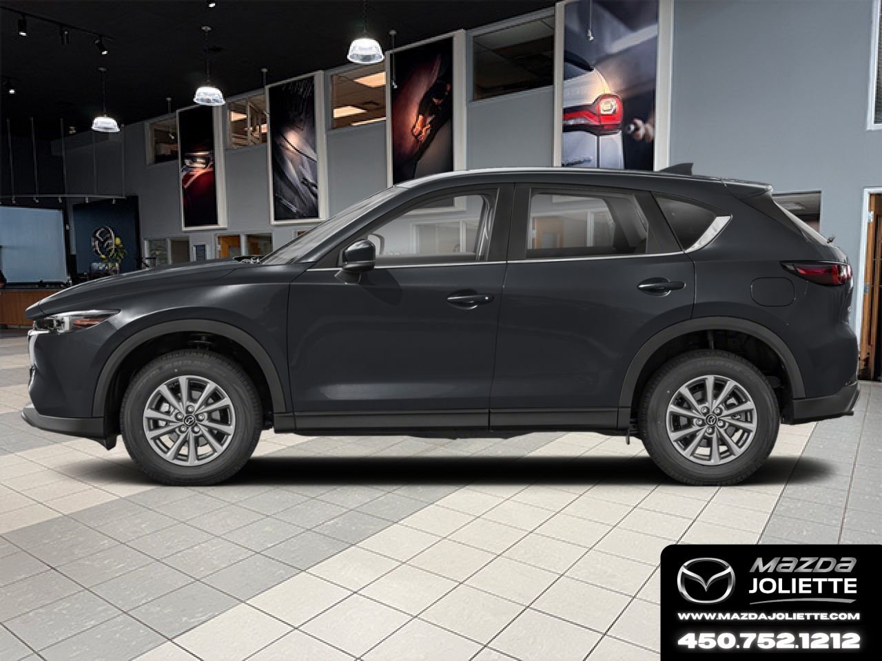2025 Mazda CX-5 Jet Black Mica Notre-Dame-des-Prairies - photo #1