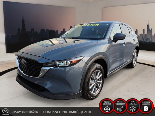 2023 Mazda CX-5 GS | AWD | CUIR | Grey