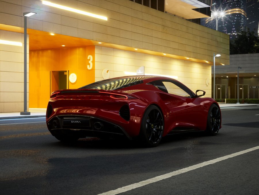 Lotus Emira 2025 2025 Magma Red