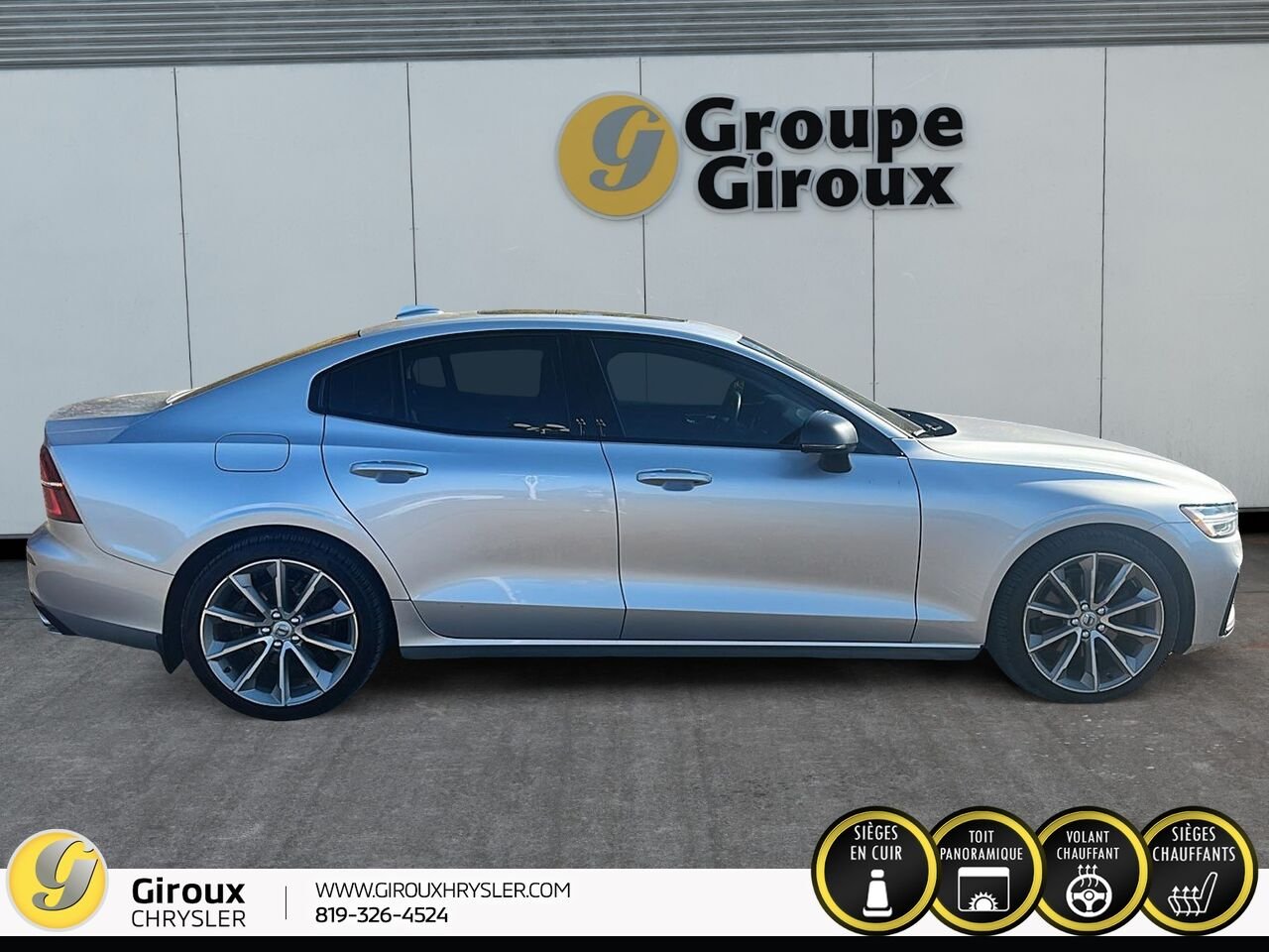 Volvo S60 2022 Argent Sainte-Agathe-des-Monts - photo #6