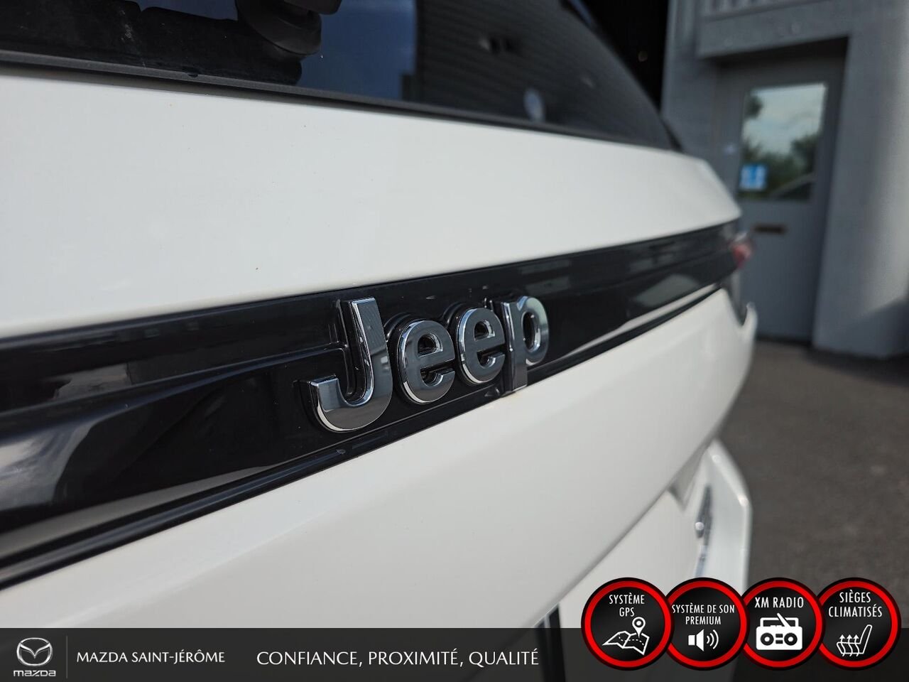2023 Jeep Grand Cherokee Overland | TOIT PANORAMIQUE | CUIR | 4X4 | White Saint-Jérôme - photo #7