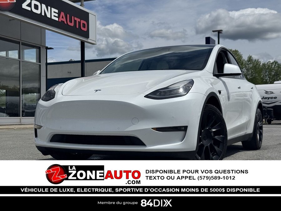 Tesla Model Y Long Range Dual Motor 2022 2022 Blanc