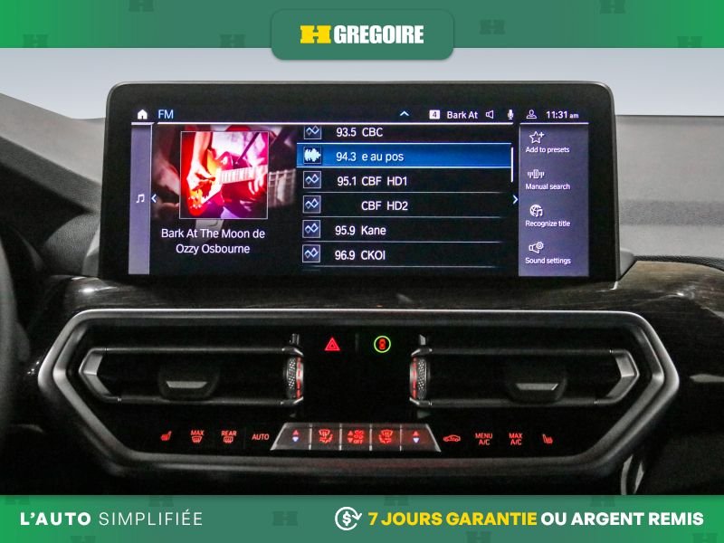 2023 BMW X3 Blue Saint-Eustache - photo #23
