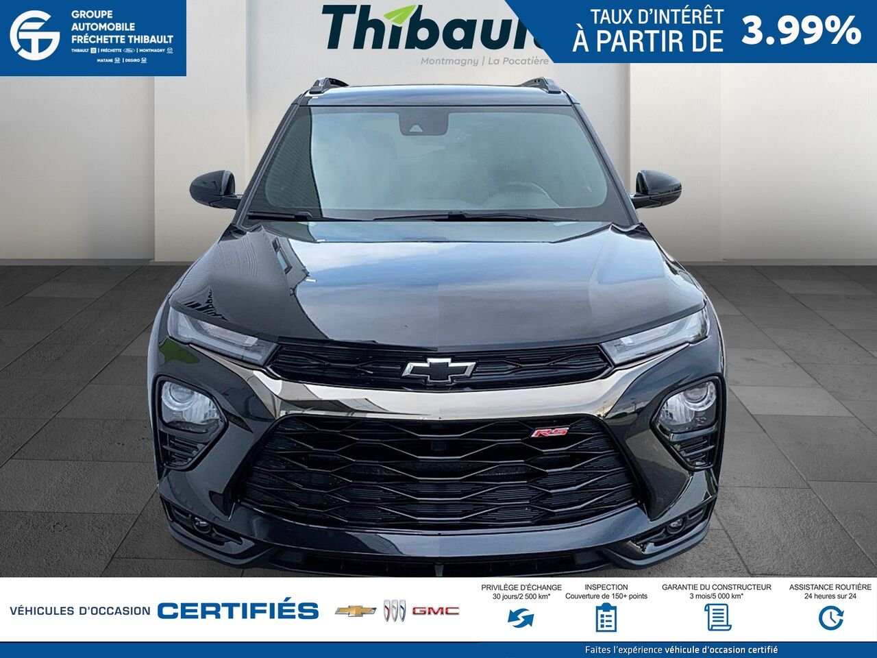 CHEVROLET TRAILBLAZE RS 4 portes TI 2023 Noir Montmagny - photo #1