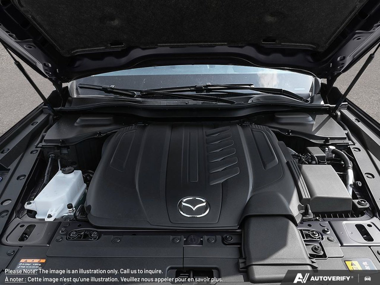 Mazda CX-90 hybride léger JM3KKDHD9T1389258 2026 Noir de jais mica Mirabel - photo #5