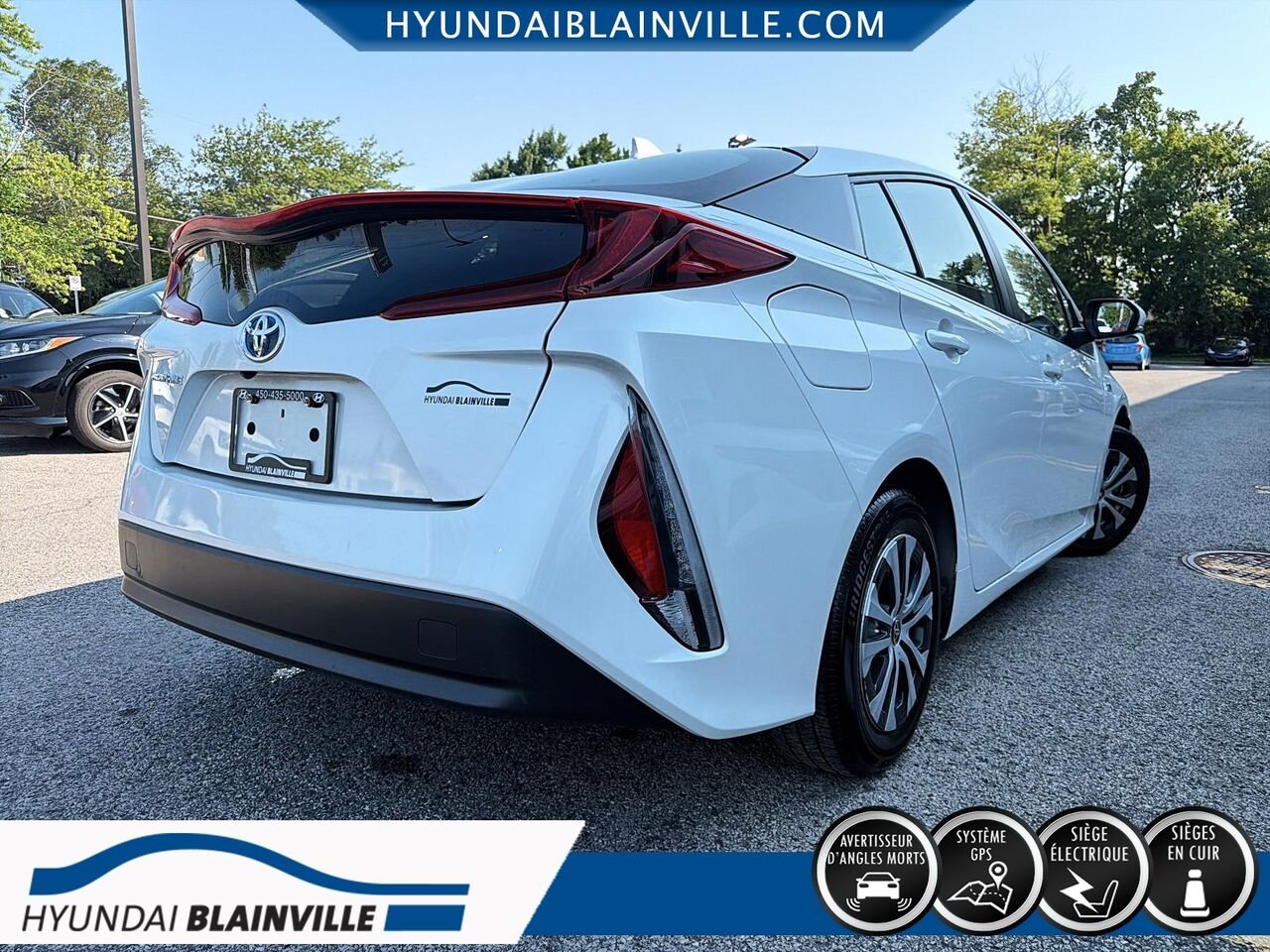2022 Toyota Prius Prime White Blainville - photo #3