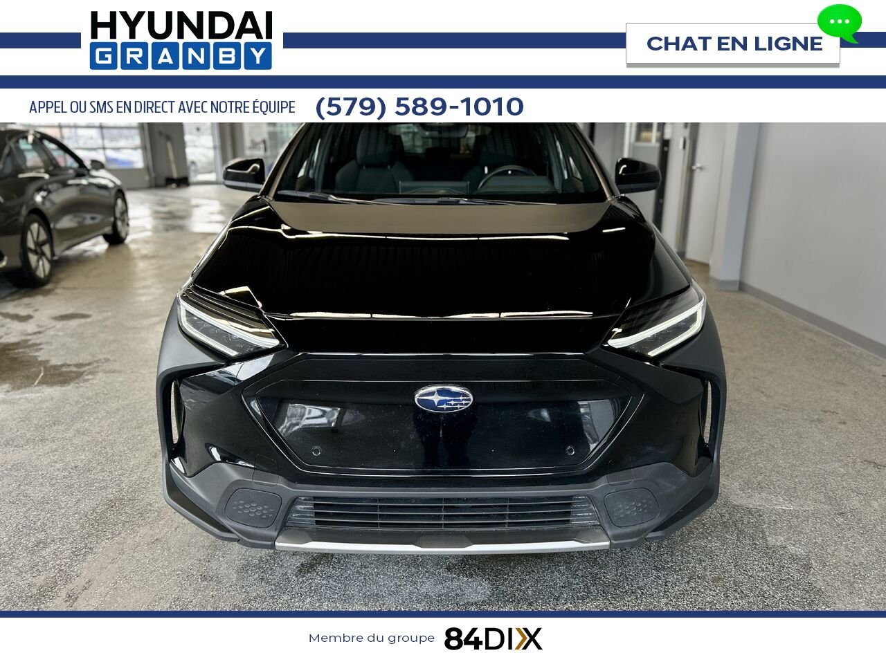 2023 Subaru Solterra Black Granby - photo #2