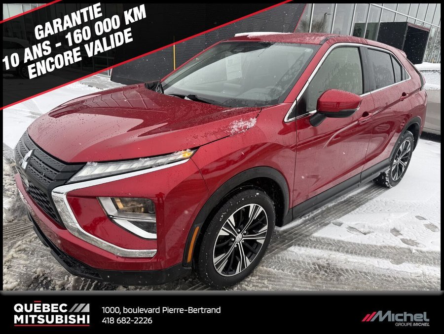 Mitsubishi Eclipse Cross ES S-AWC, Sièges chauffants, Apple Carplay/Android Auto 2022 Rouge