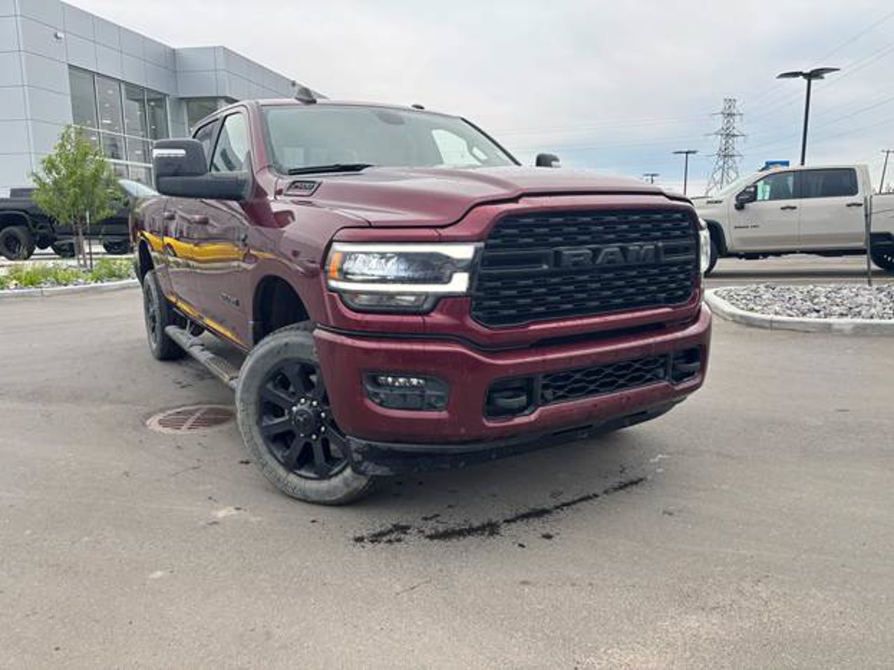 2024 Ram 2500 Big Horn 4x4 Crew Cab 6'4 Box Red Sherwood Park - photo #1