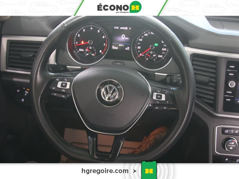 Volkswagen Atlas 820438 | COMFORTLINE A/C CUIR GR ELECT MAGS 2018 Argent Laval - photo #14