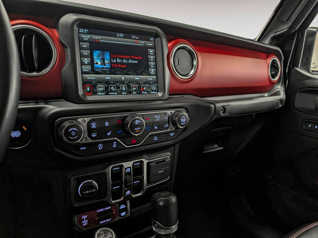 2023 Jeep GLADIATOR Rubicon Ensemble temps froid Bas Kilométrage Black Sherbrooke - photo #8