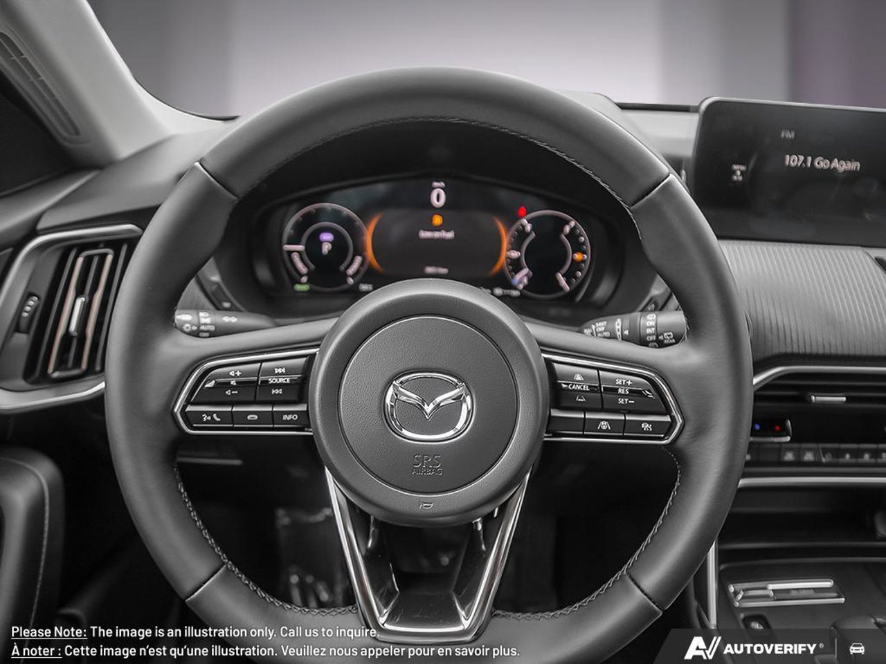 Mazda CX-90 hybride rechargeable JM3KKCHA5T1399561 2026 Blanc rhodium métallisé Mirabel - photo #12