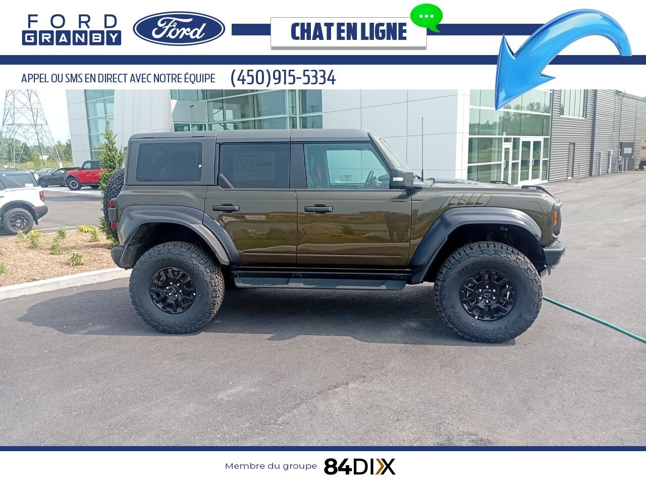 2025 Ford Bronco Green Granby - photo #1