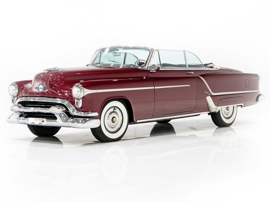 1953 Oldsmobile 98 1953 Red
