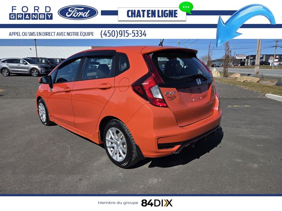 2018 Honda Fit Orange