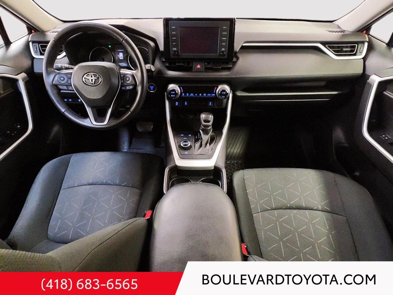 Toyota RAV4 98232A-52 | HYBRIDE XLE, AWD 2021 Rouge Québec - photo #17