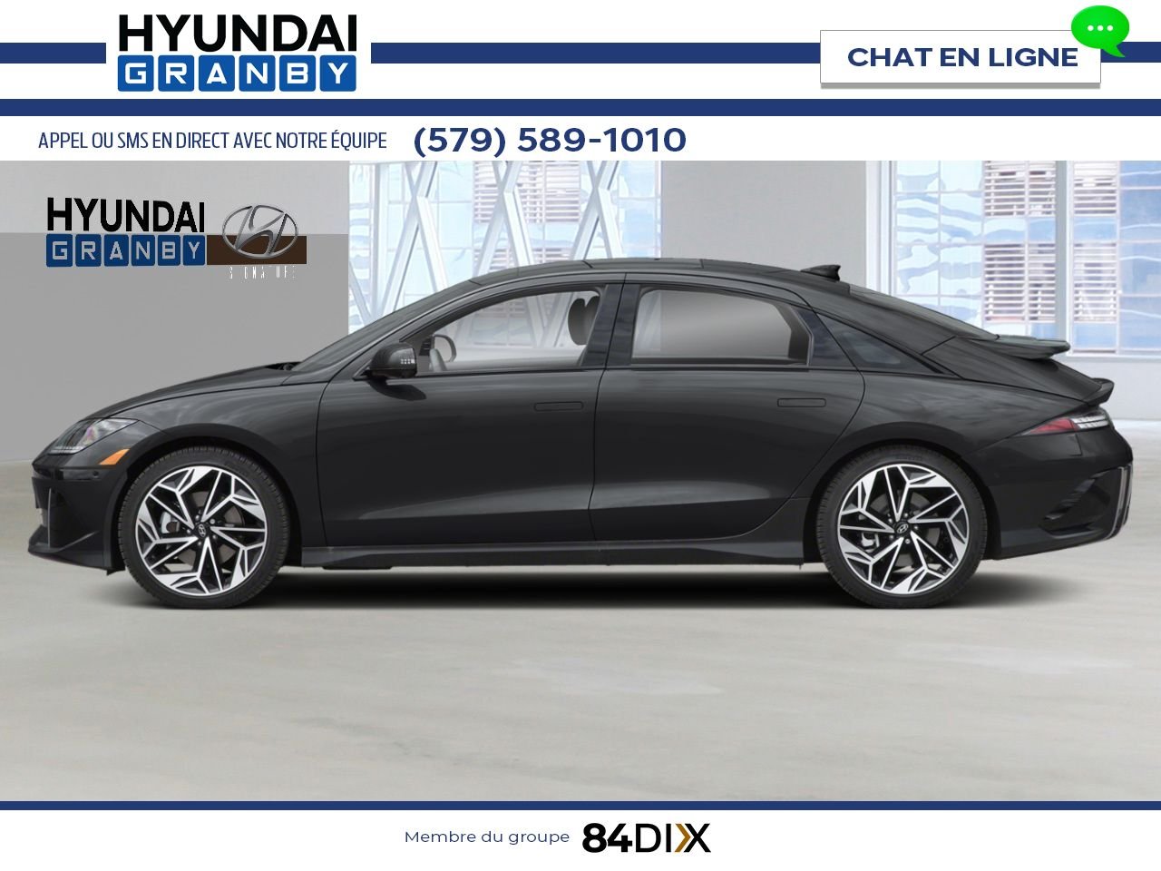 2025 HYUNDAI IONIQ 6 Abyss Black Granby - photo #2