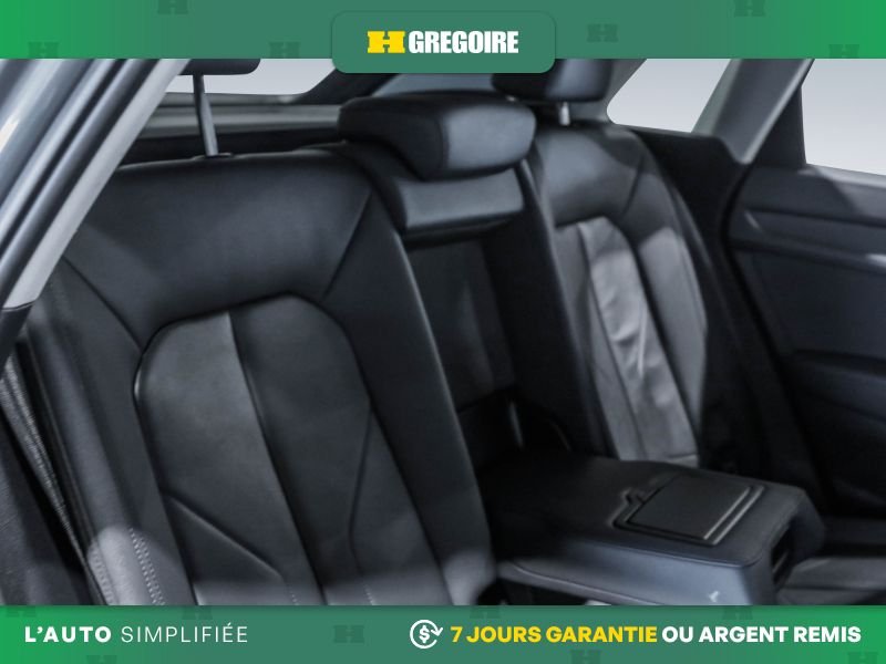 Audi Q3 821489 | Komfort AWD AUTO AC CUIR TOIT MAGS CAM RECULE 2021 Gris Laval - photo #24