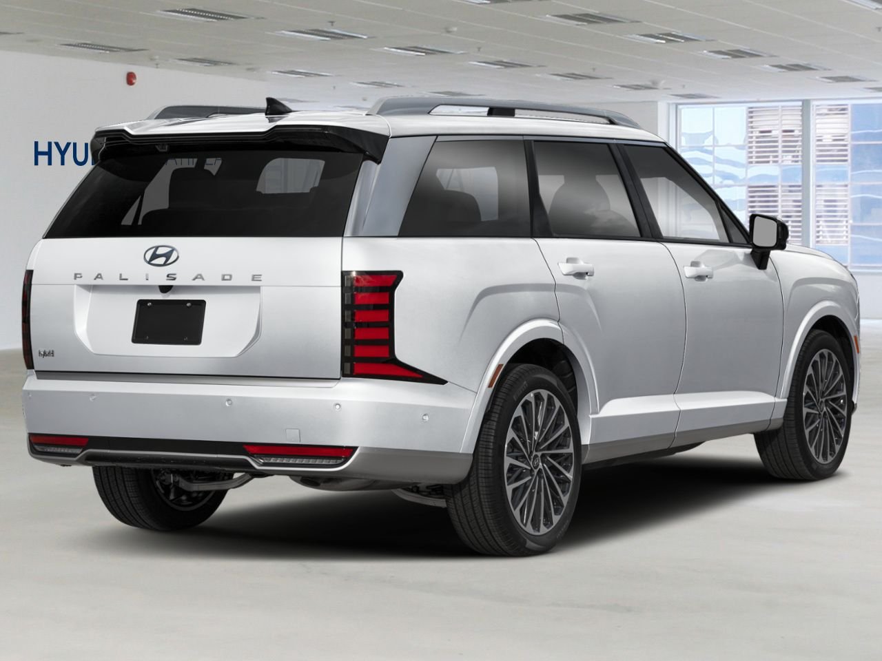2027 Hyundai Palisade Hybrid Creamy White Pearl Gatineau - photo #2