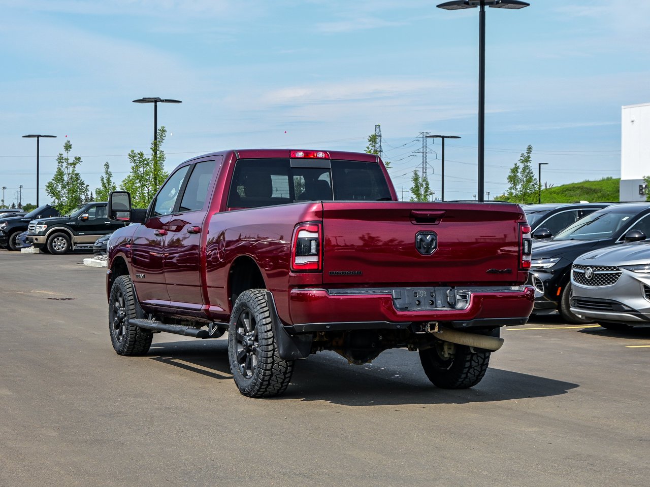 2024 Ram 2500 Big Horn 4x4 Crew Cab 6'4 Box Red Sherwood Park - photo #10