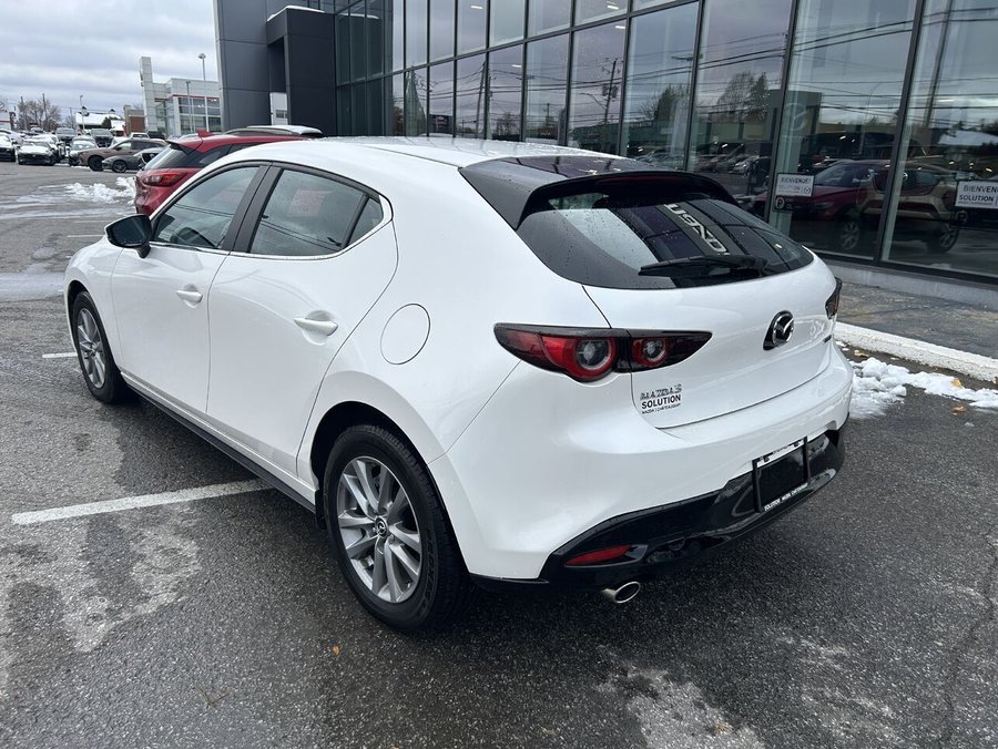 2025 MAZDA MAZDA 3 SPORT GX White