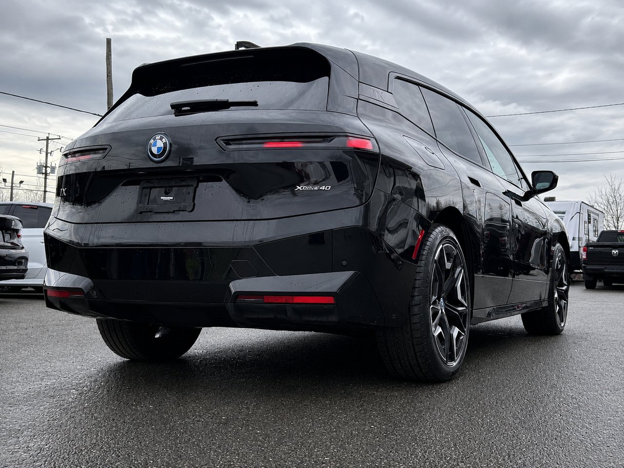BMW iX 2023 Noir Granby - photo #6
