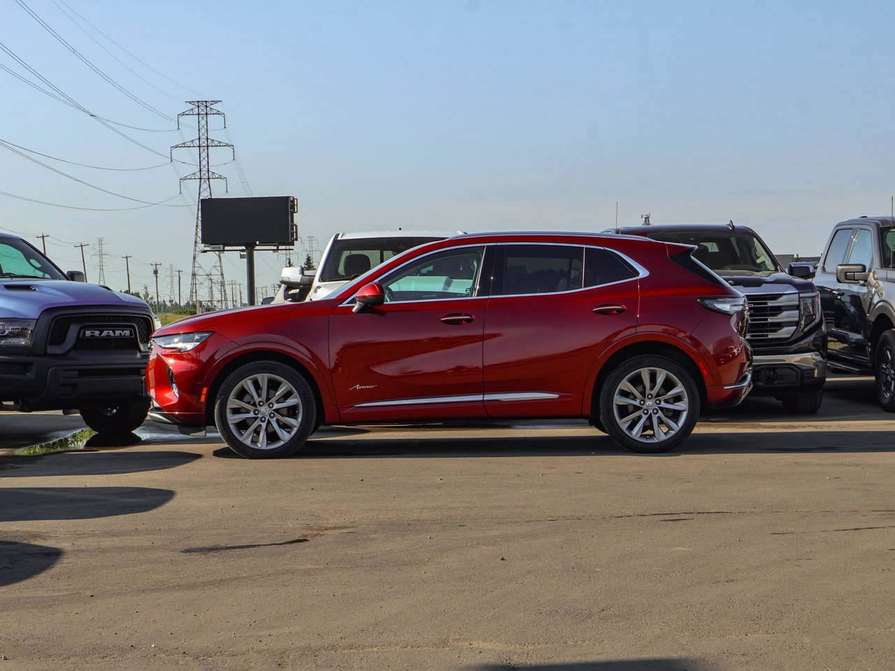 2022 Buick Envision AWD 4dr Avenir Red Sherwood Park - photo #4